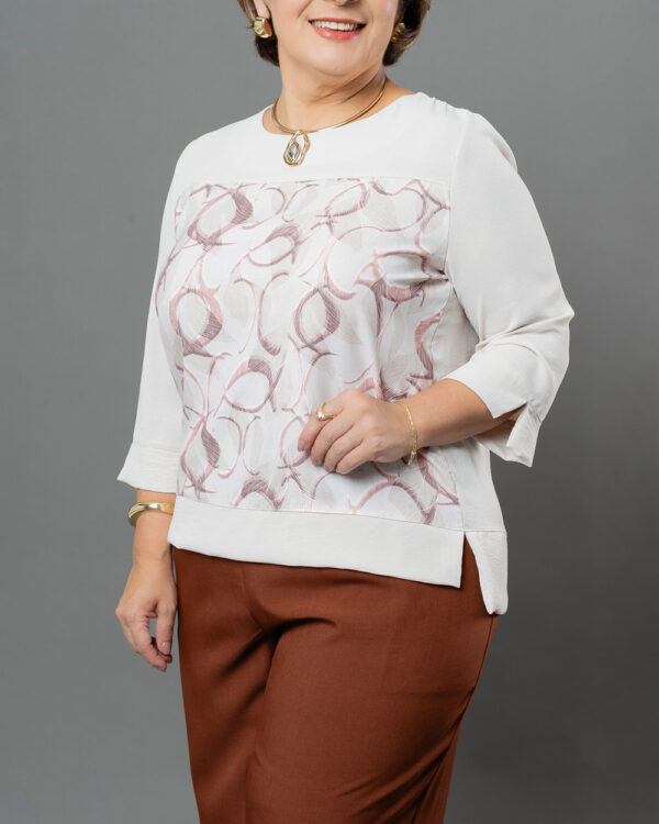 Blusa Estamp. Plus  9388 - Imagem 3