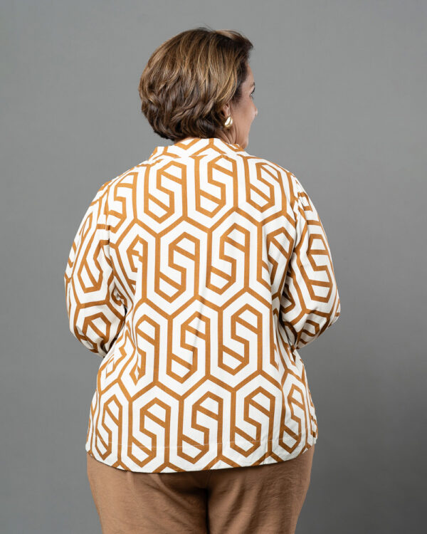 Blusa Geometrica Plus 2544 - Imagem 4