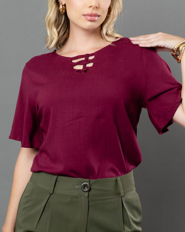 Blusa Trançada  A1216 - Imagem 2