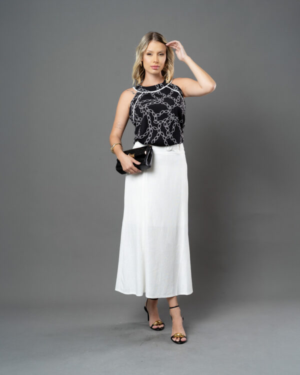 Blusa Estamp Correntes  1695 - Imagem 5