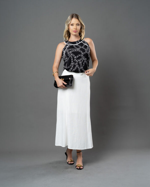 Blusa Estamp Correntes  1695 - Imagem 6