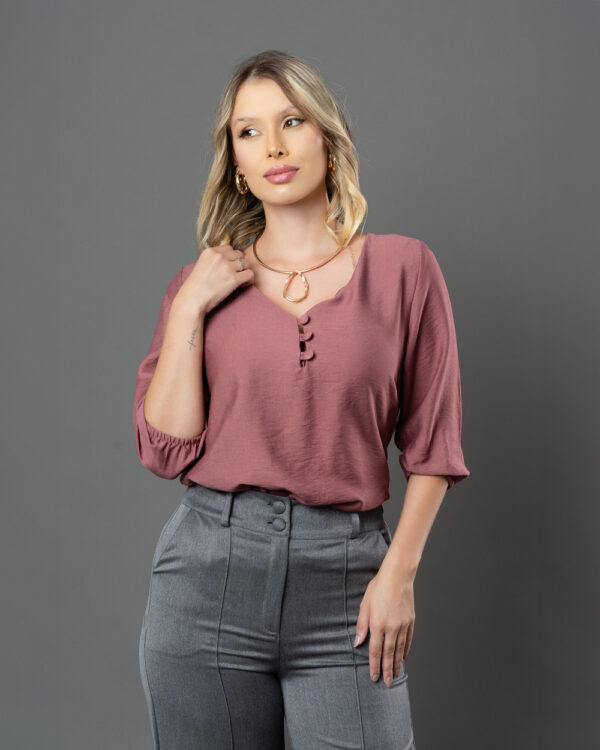 Blusa Botões Frontais 2250