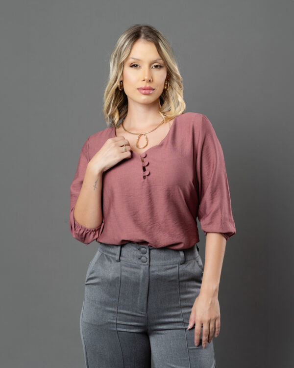 Blusa Botões Frontais 2250 - Imagem 3