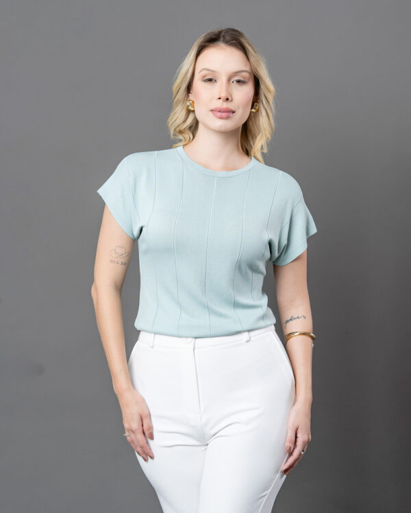 Blusa Modal Canelada  658 - Imagem 4