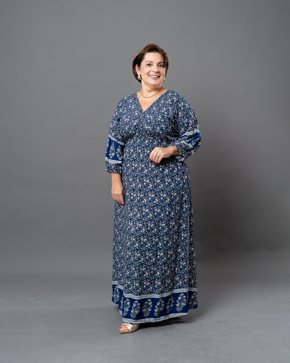 Vestido Borro Plus  3519