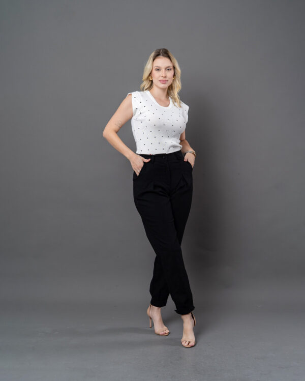 Blusa Modal Poá  FC551 - Imagem 3
