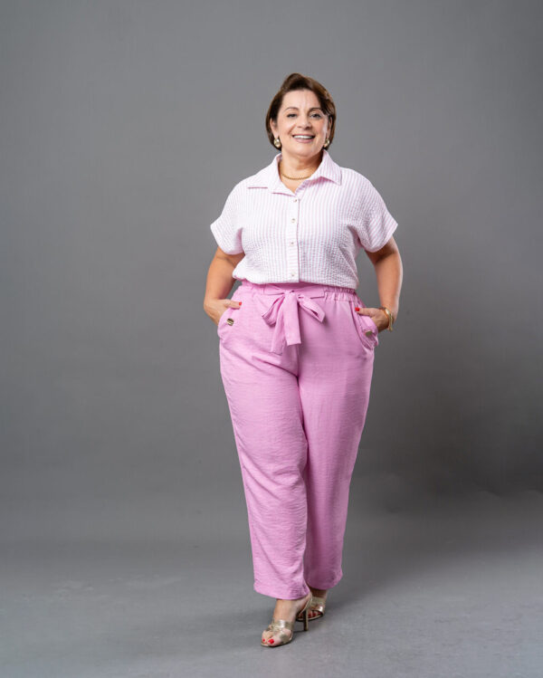 Camisa Listrada Plus  25178 - Imagem 3