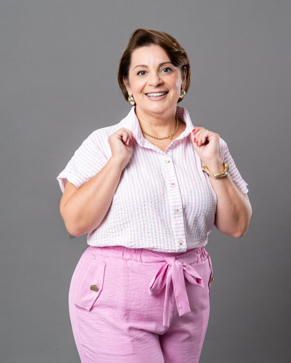 Camisa Listrada Plus  25178 - Imagem 2