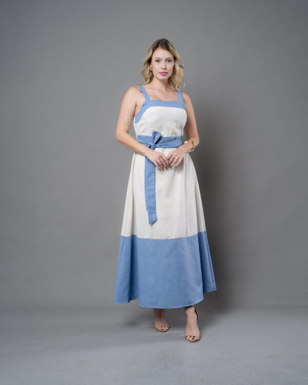 Vestido Linho Midi  3001 - Imagem 2