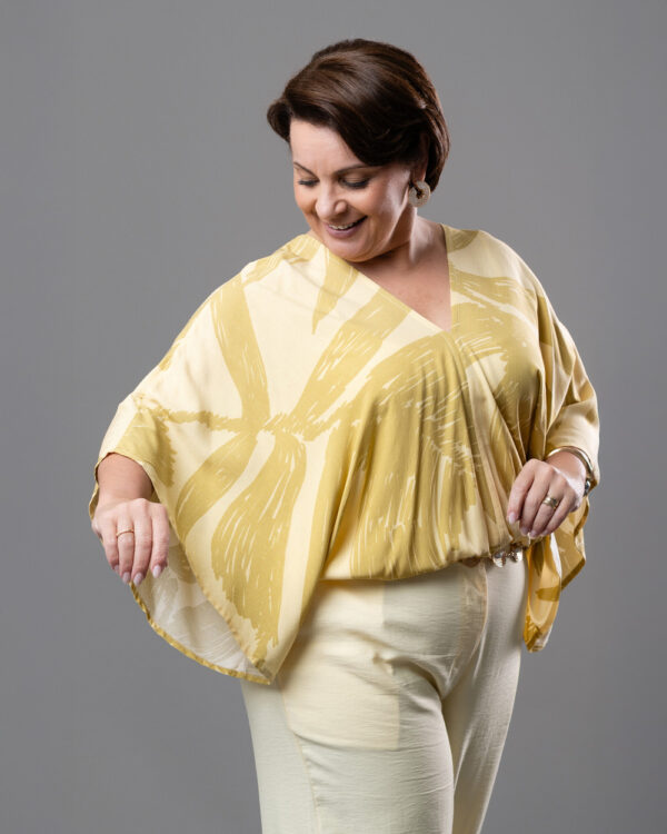 Blusa Estamp. Elastico Plus 25282 - Imagem 3