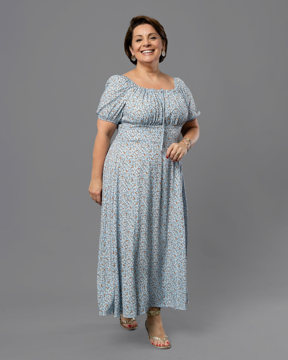 Vestido Liberty Plus  6291